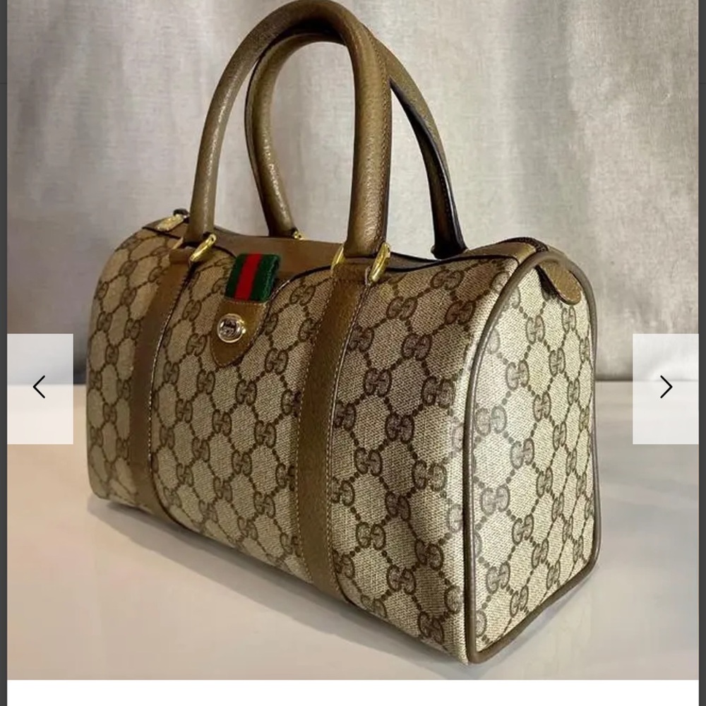 Authentic Gucci Boston Handbag